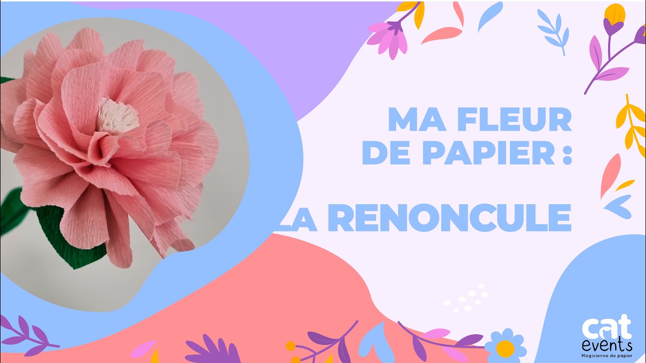 Comment monter une renoncule – Tutoriel kit fleur