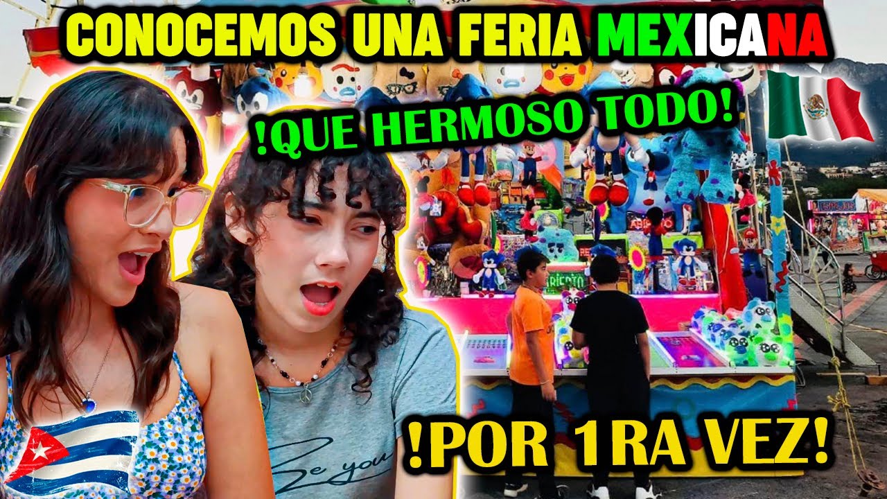 🇨🇺CUBANAS QUEDAN IMPACTADAS CON UNA FERIA 🇲🇽MEXICANA *UNA VERDADERA LOCURA* 😯😯😯