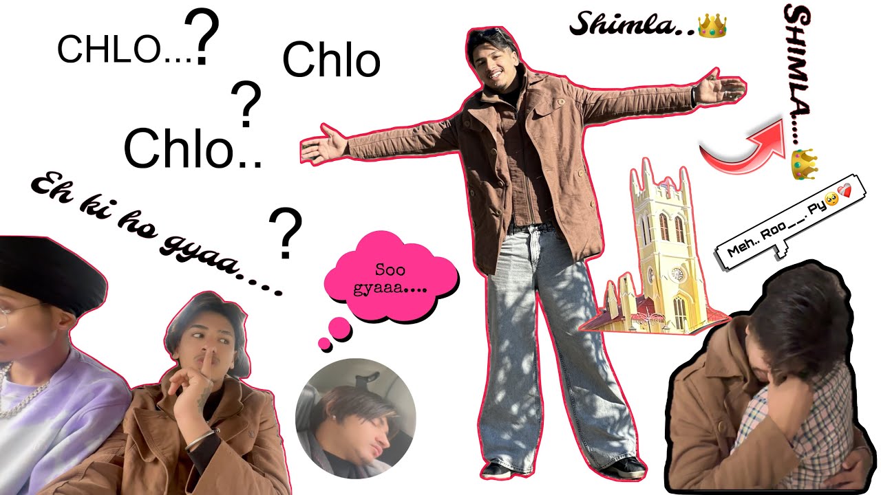 ❤️🥺pehli varr ro peya mai🥺🥺shimla entry (ROHIT VLOGS)♥️🧸