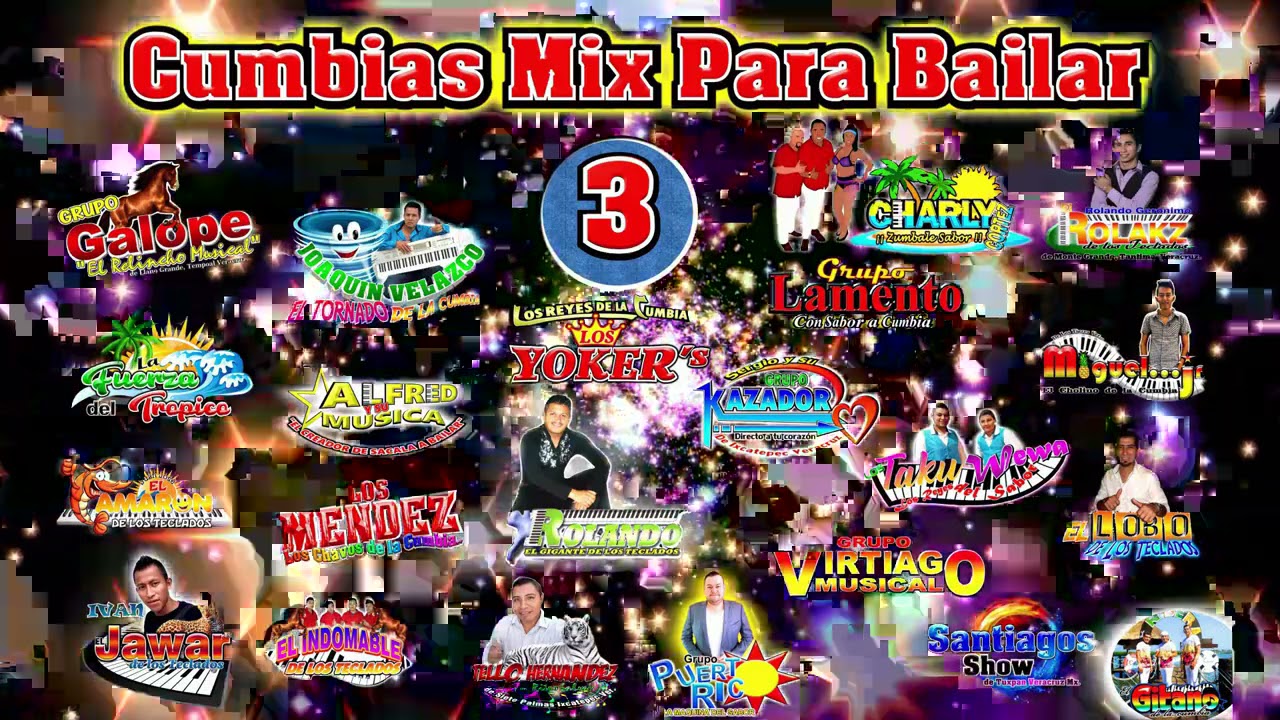Mix de Cumbias Para Bailar  