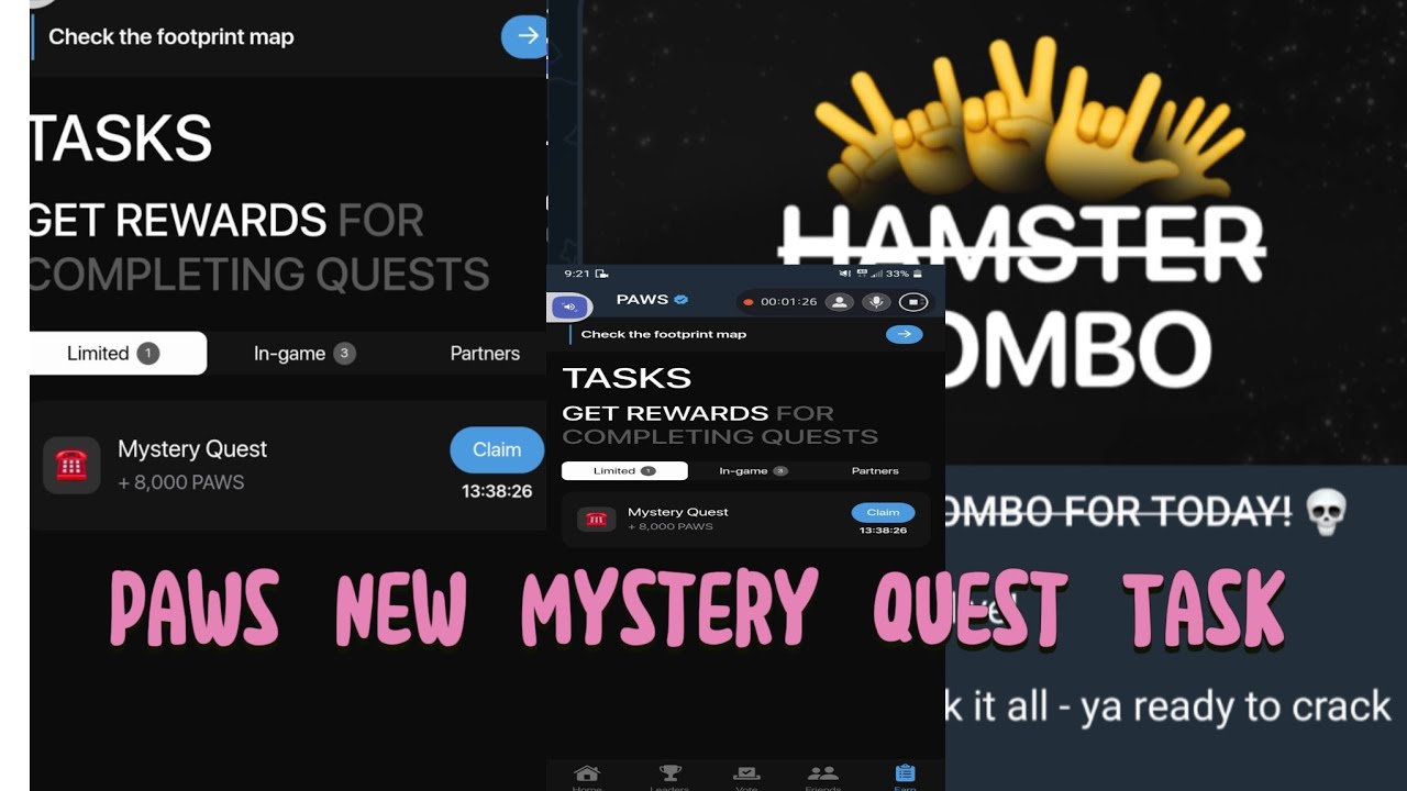 Paws New Mystery Quest Task | How To Complete Paws New Mystery Quest Task