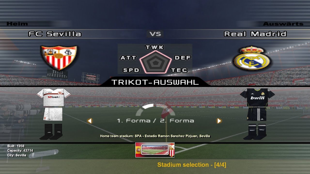 LA LIGA - 2010/11 SEASON - MATCHWEEK 16 - SEVILLA - REAL MADRID