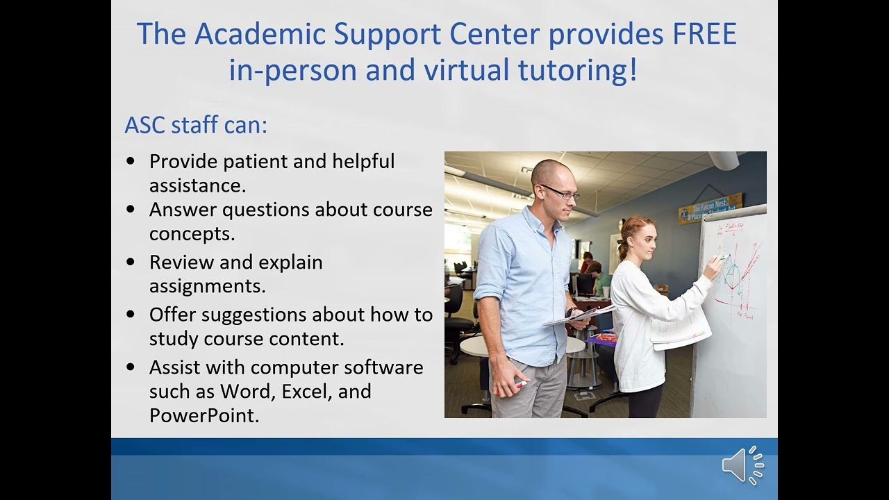 Academic Support Center Intro