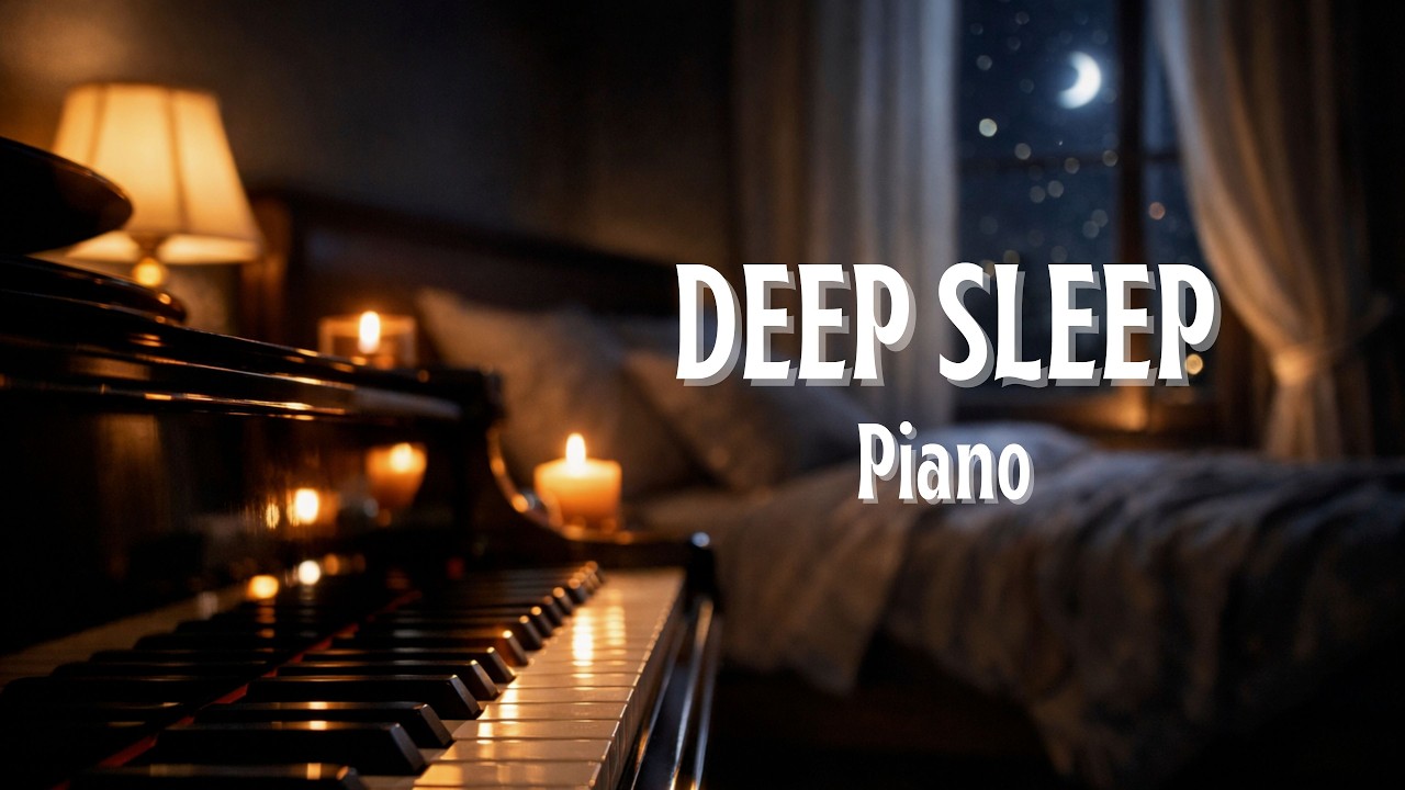 Deep Sleep Piano 🌙 1 Hour Soothing Piano Music for Peaceful Sleep