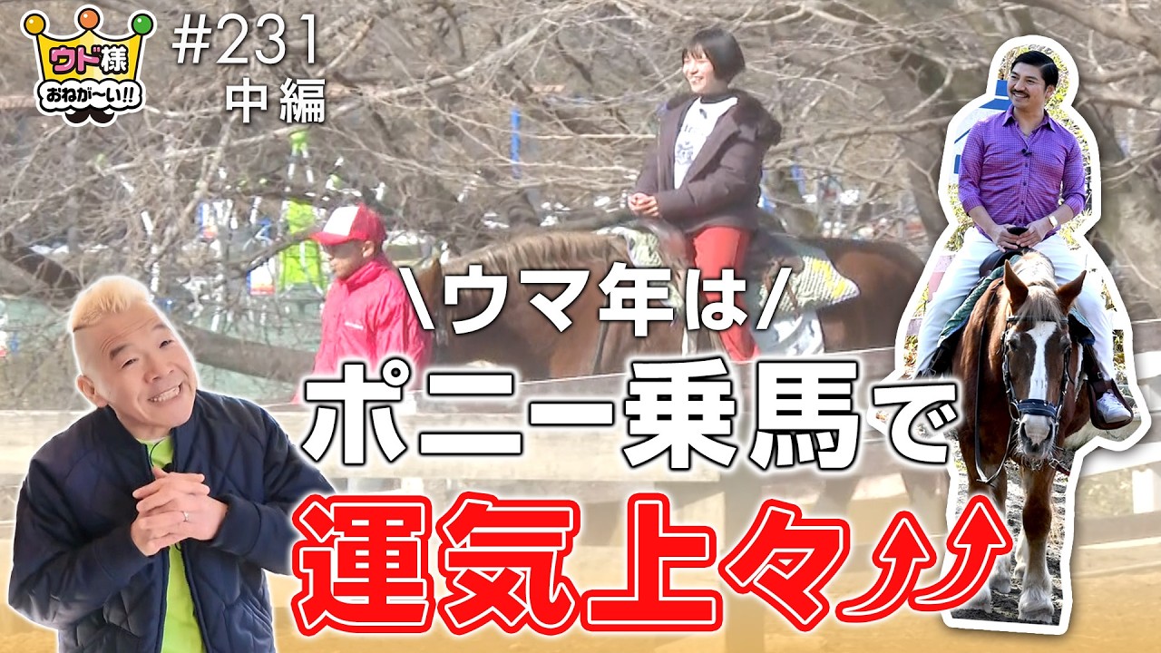 横浜市「こどもの国」で動物ふれあい体験！ポニー牧場で乗馬を楽しみま～す！ 【ウド様おねが～い!!】#231_中編