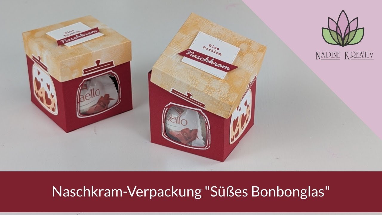 Bastelanleitung Naschkram-Verpackung 