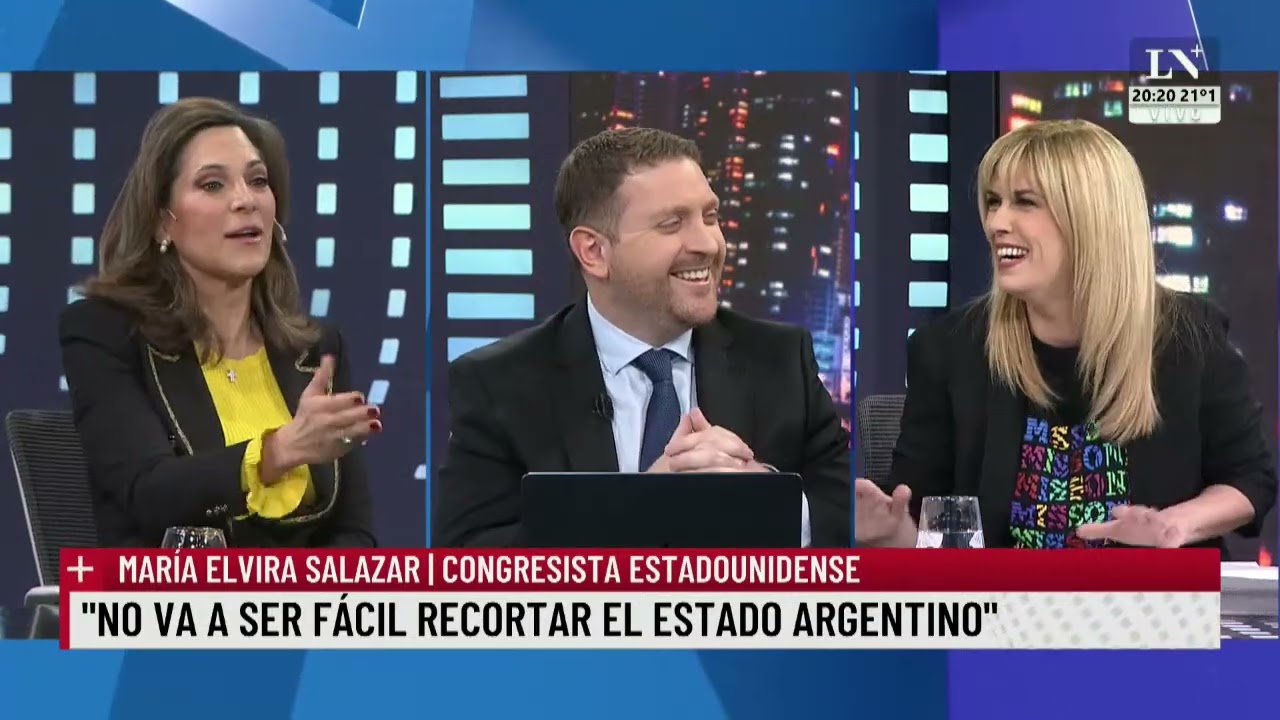 María Elvira Salazar, congresista estadounidense: 