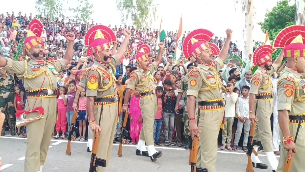 15 August Sadki Border India Pakistan zero line 