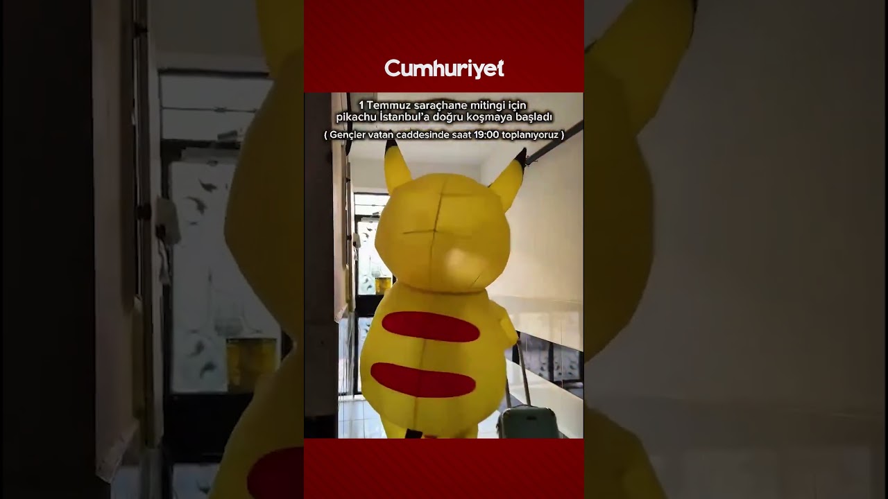 Ekrem İmamoğlu'nun tutukluluğunun 100. g&uuml;n&uuml;: Pikachu da Sara&ccedil;hane'de...