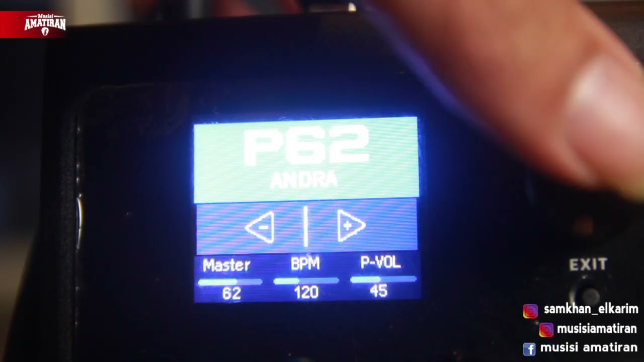 Preset Andra Ramadhan Dewa19 Terbaru Dengan Valeton GP100