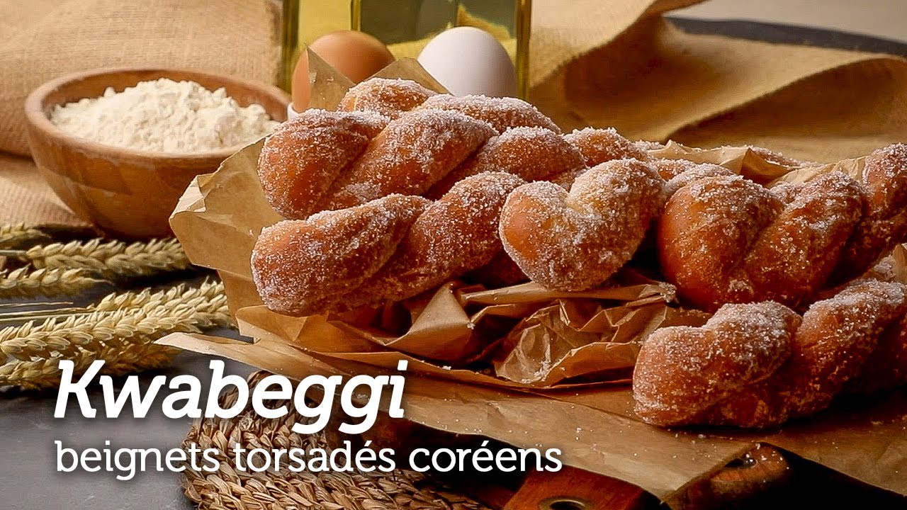 Recette de Kwabeggi (beignets torsadés coréens)