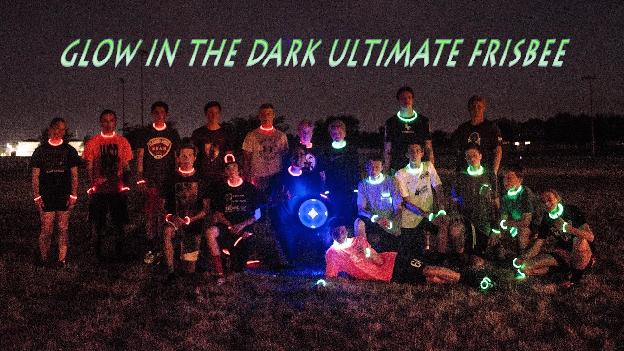 Glow In The Dark Ultimate Frisbee