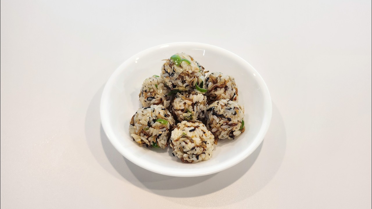 🍘멸쫀쿠(멸치 주먹밥) 하나 열 두쫀쿠 부럽지않다/Today’s Homemade Anchovy Rice Balls