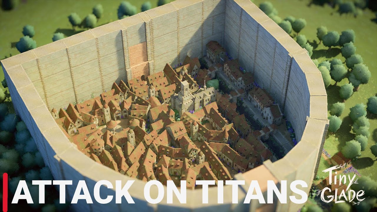 Attack On Titans : Tiny Glade Time-lapse