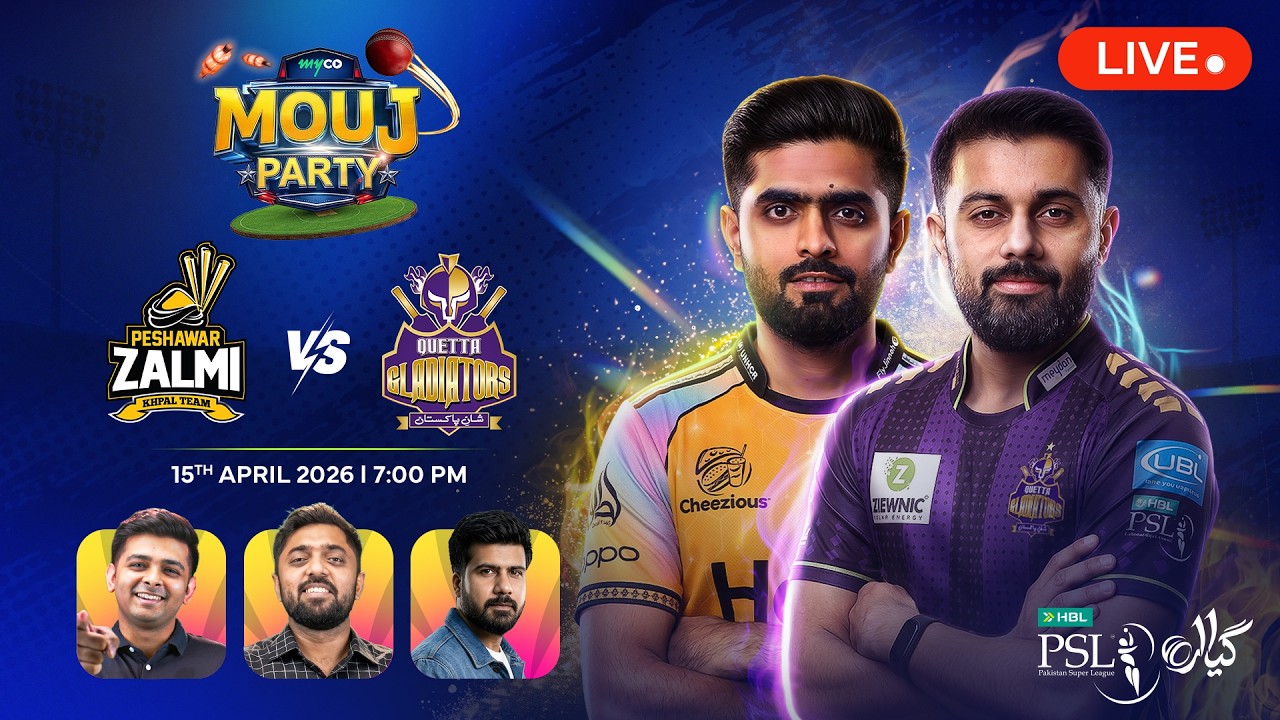 PSL Live: Zalmi vs Quetta Gladiators 23rd T20 Live Match Today | Score & Commentary - Watch Party