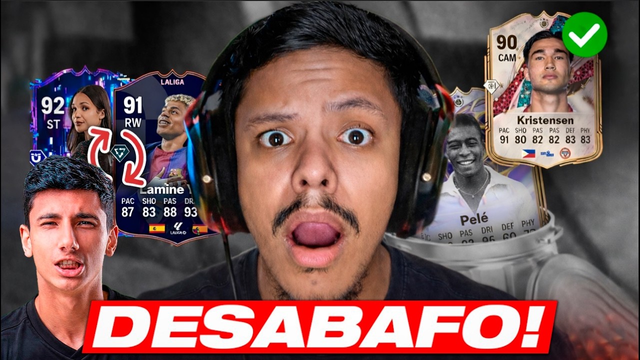 FC 26 l 🔥 DESABAFO SOBRE EA FC 26! AS EVOLUÇÕES QUEBRARAM TUDO! l DantheBNN l