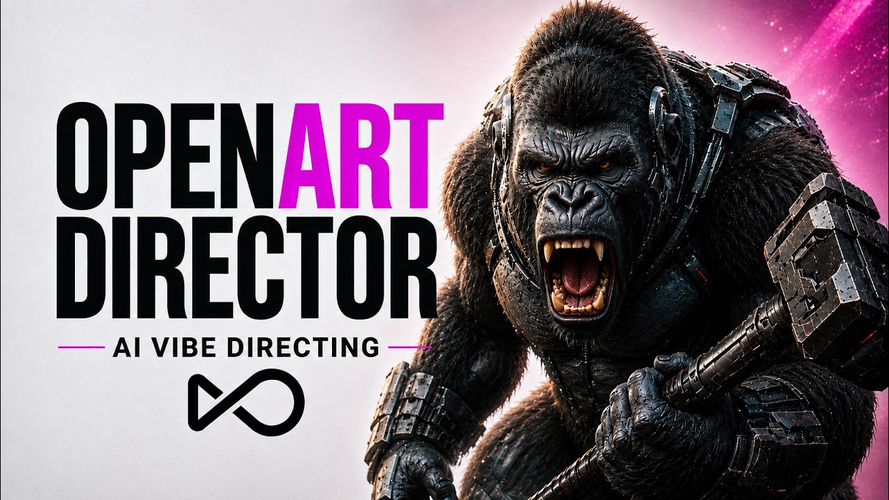 OpenArt Director: создание трейлера к фильму с помощью AI-вайб-директинга #openart #искусственный...