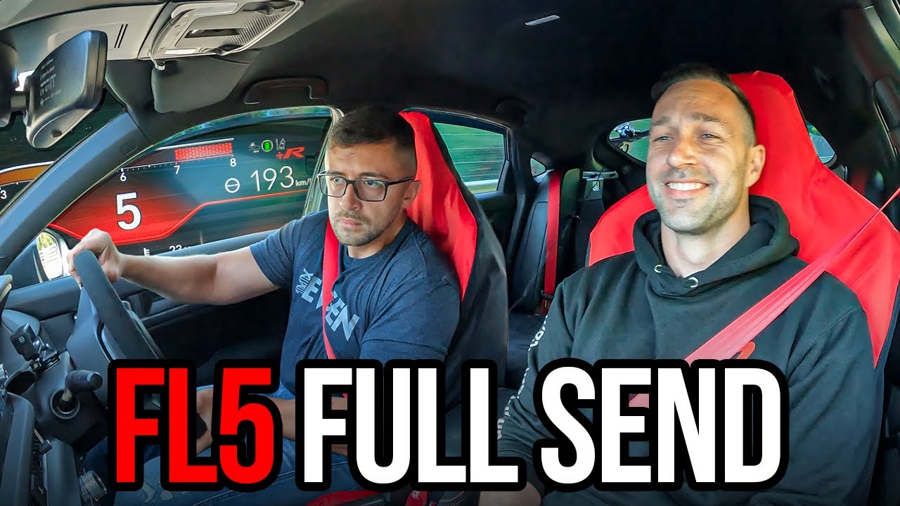 Миша едет на полной скорости на нашем FL5 Type R!! 🤯 | Dream Automotive