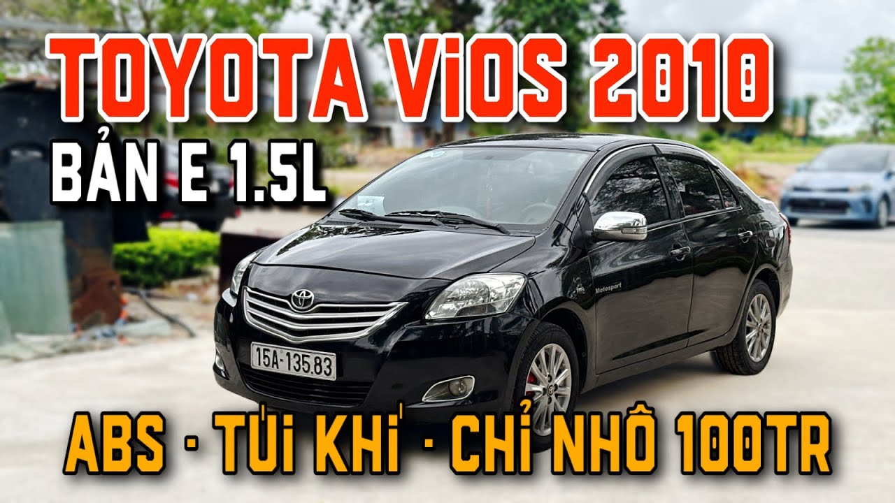 Toyota Vios E 2010 . Sedan 5 Chỗ Thương Hiệu Nhật Siêu Lành Bền Và Tiết Kiệm. Chỉ Với Nhô 100Tr