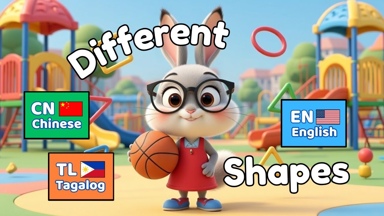 Shapes  ✨ English ✨ Mandarin Chinese (中文) ✨ Filipino / Tagalog l