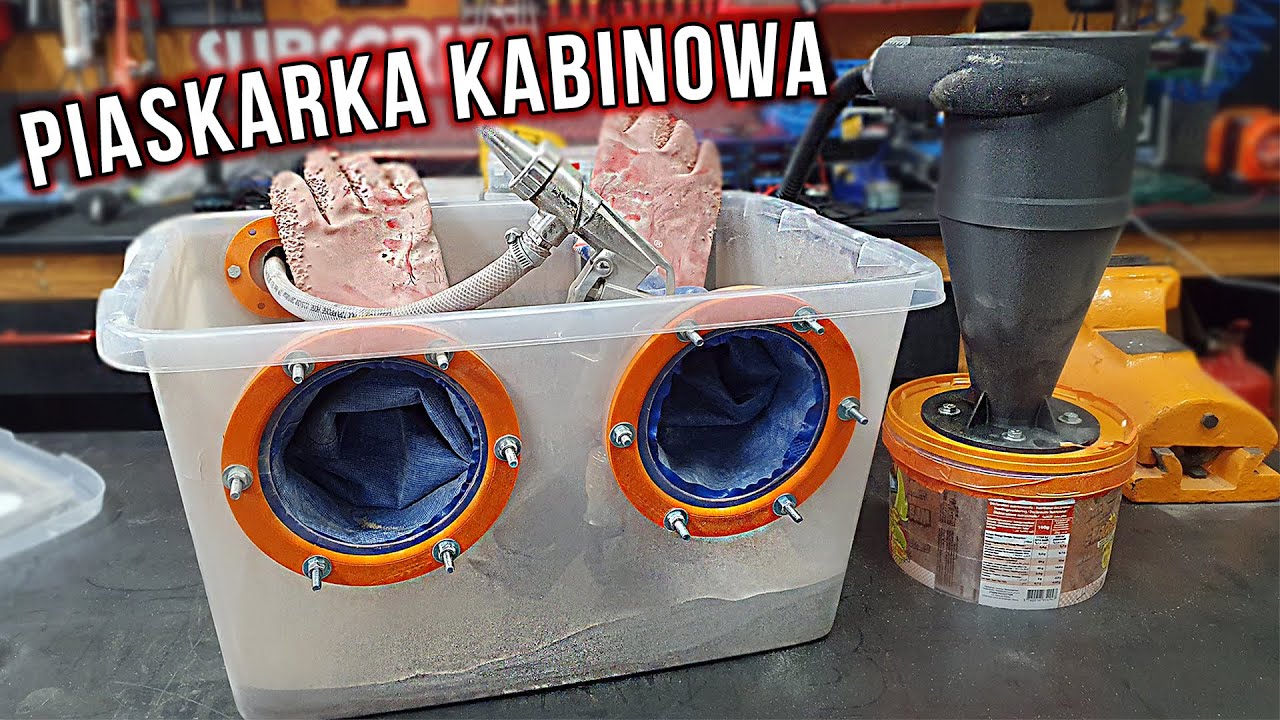 Piaskarka kabinowa z separatorem - jak zbudować - Fox Corner