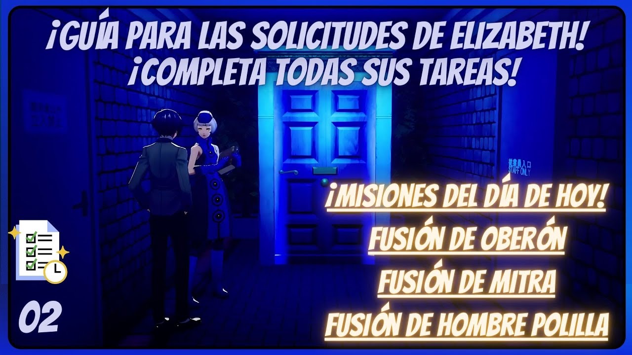 Completa el 100% de las solicitudes de Elizabeth Parte 2 | Persona 3 Relaod
