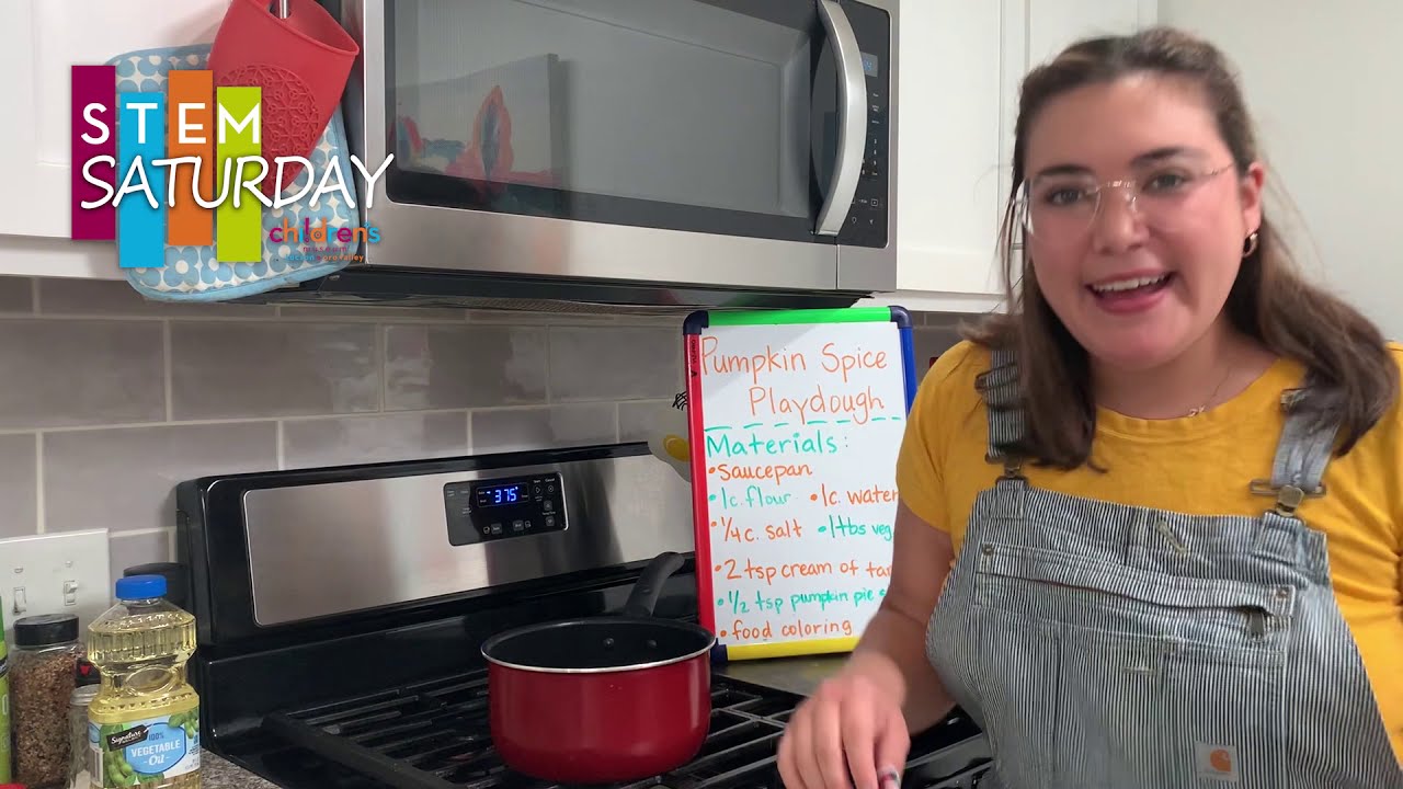 STEM Saturday: Pumpkin playdough