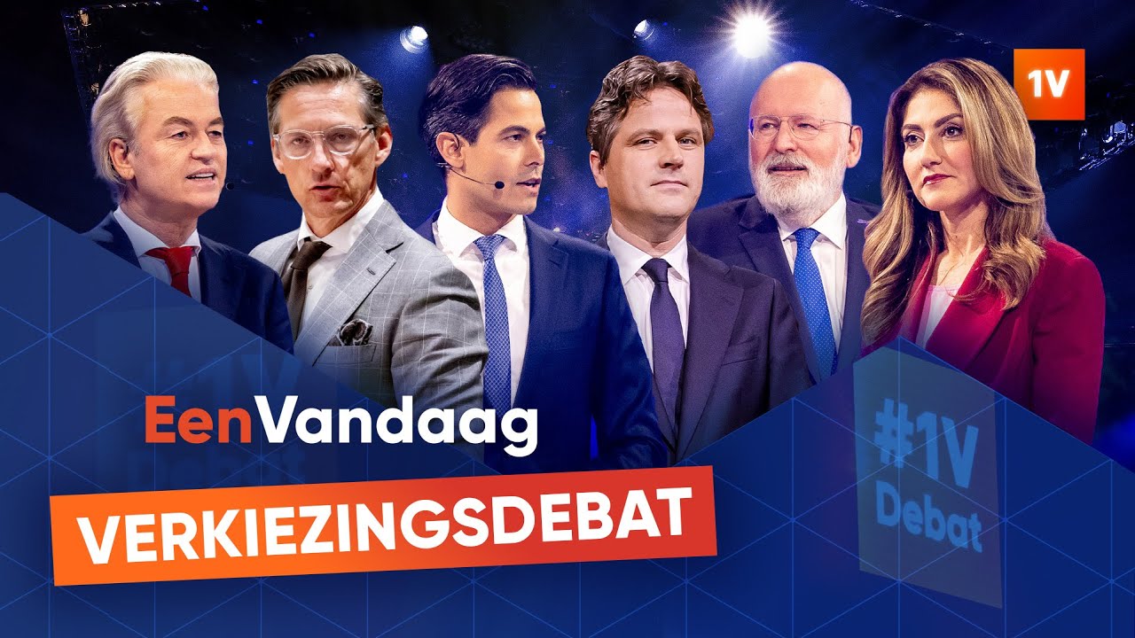 Kijk terug: EenVandaag Verkiezingsdebat 2025 - #1VDebat