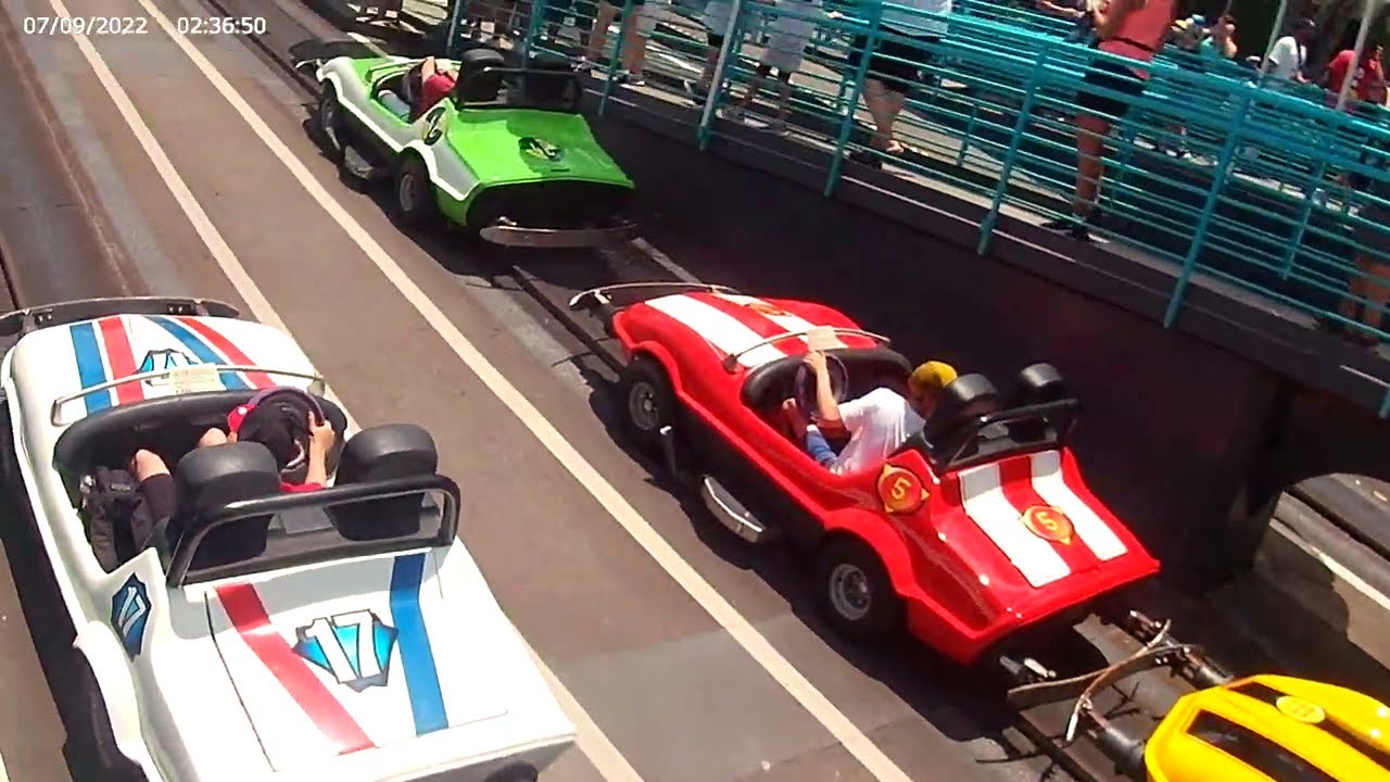 Disney World Speedway drive (fun race) Magic Kingdom
