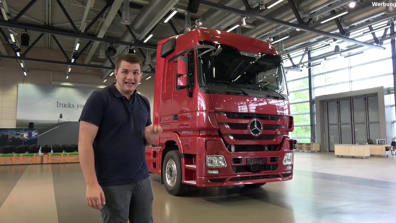Actros 3 1860 V8 Roomtour