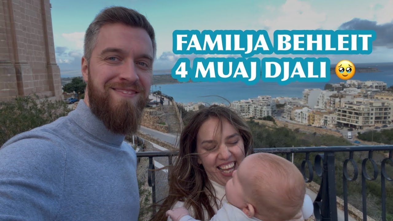 Pushime me një beb| Dita e Fundit në Maltë| Një ditë me Familjen tonë