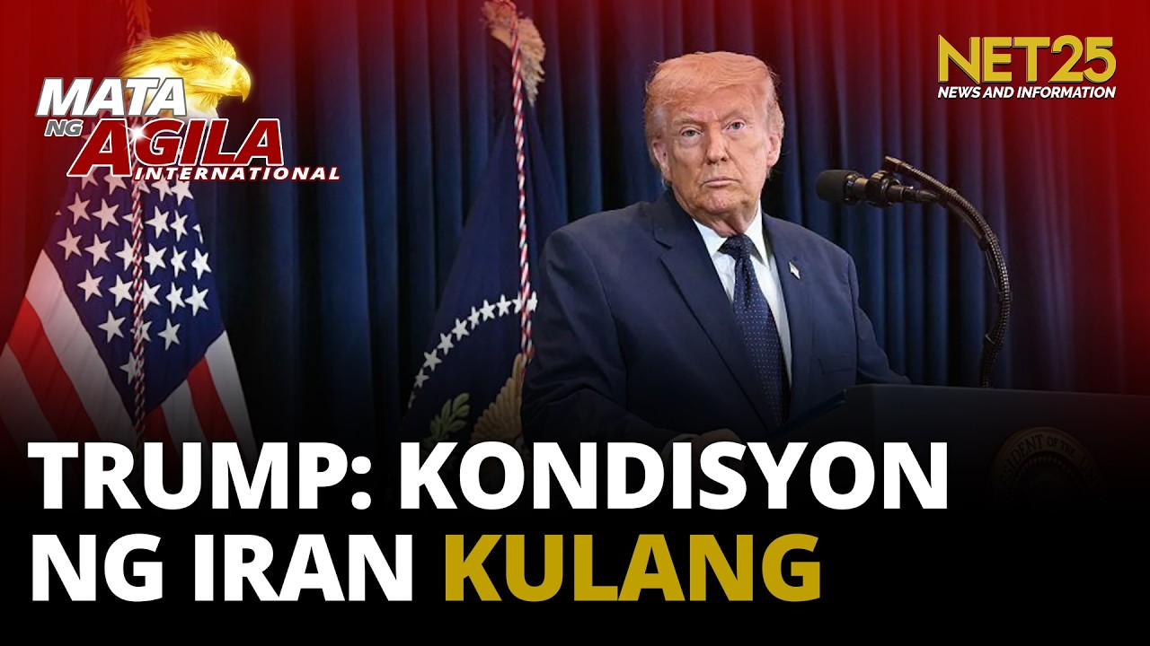 Trump: kondisyon ng Iran hindi sapat para sa ceasefire