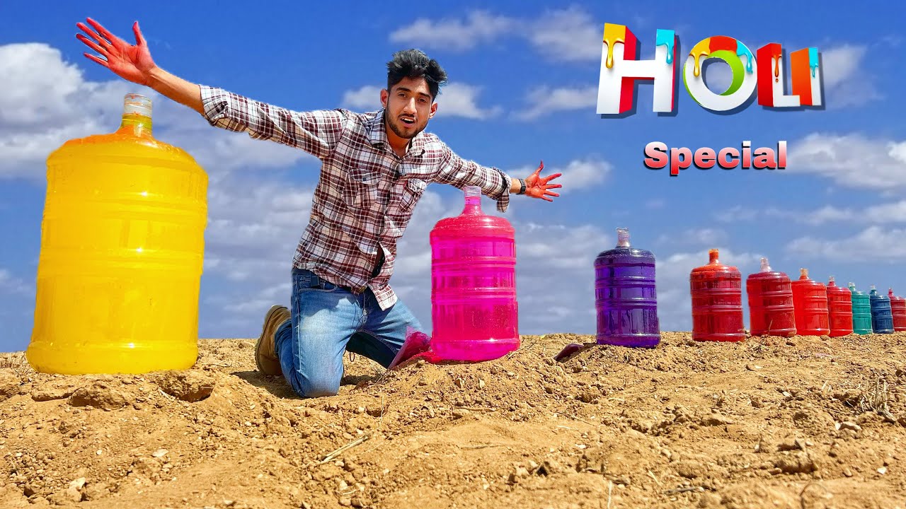 रंगो की बरसात 🤗 2022 Holi Special Dhamaka