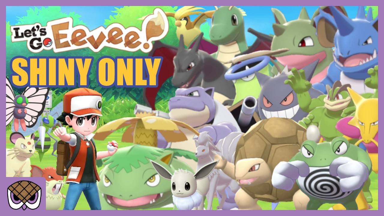 Beating Pok&eacute;mon Lets Go with Too Many Shinies