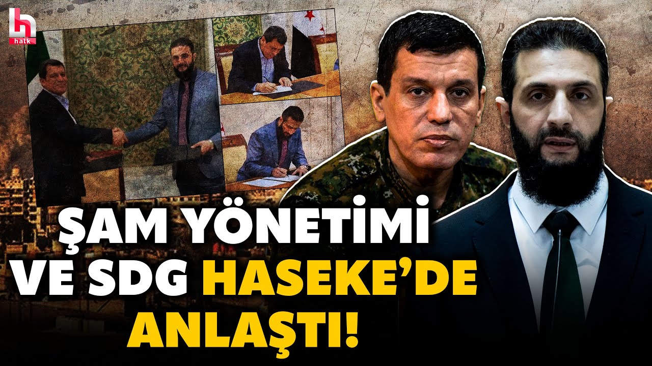 SON DAKİKA! Şam yönetimi ile SDG Haseke'de anlaştı! SDG'ye 4 gün süre verildi!