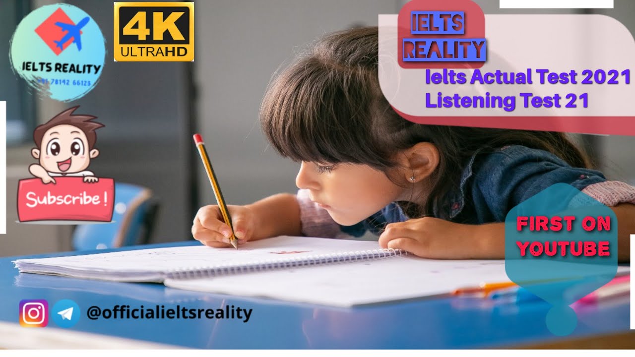 IELTS Listening Actual 2021 Test 21 (4K) // Apartment Information // Ielts Reality