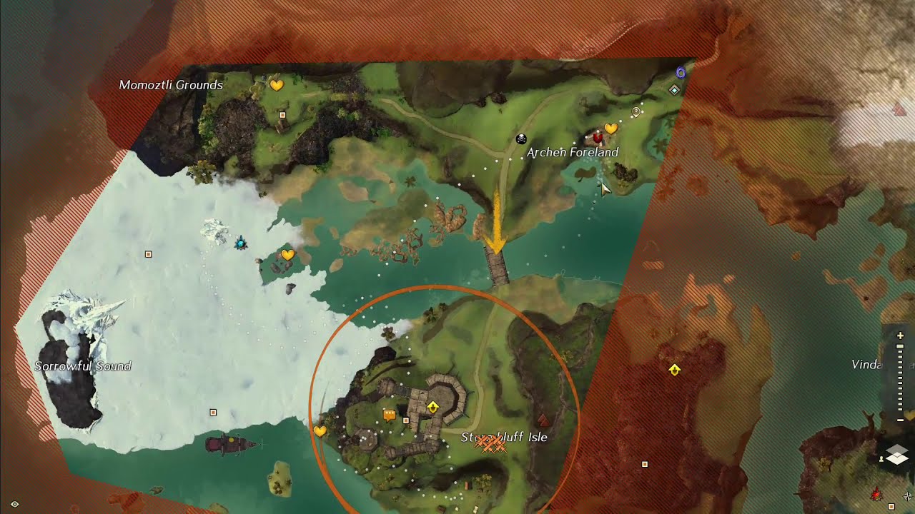 Bloodtide Coast Mastery Point ,Champions Insight-GW2