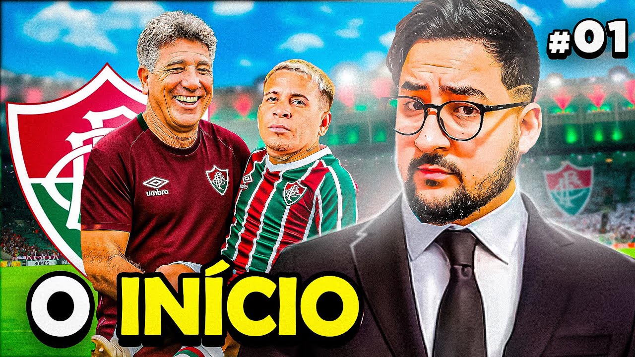 O COMEÇO  da MASTER LIGA com FLUMINENSE de RENATO GAÚCHO! EP 01! PEs 2025