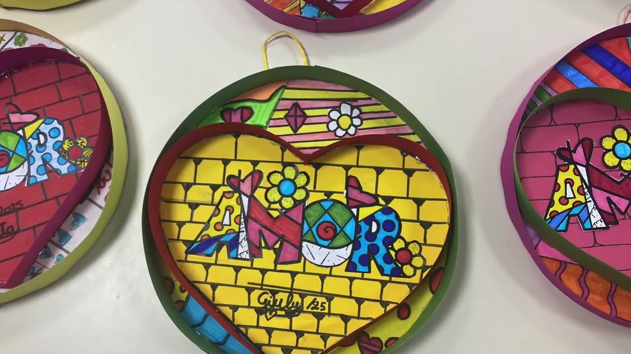 Lavoretto San Valentino ❤️ in arte con Britto e Banksy