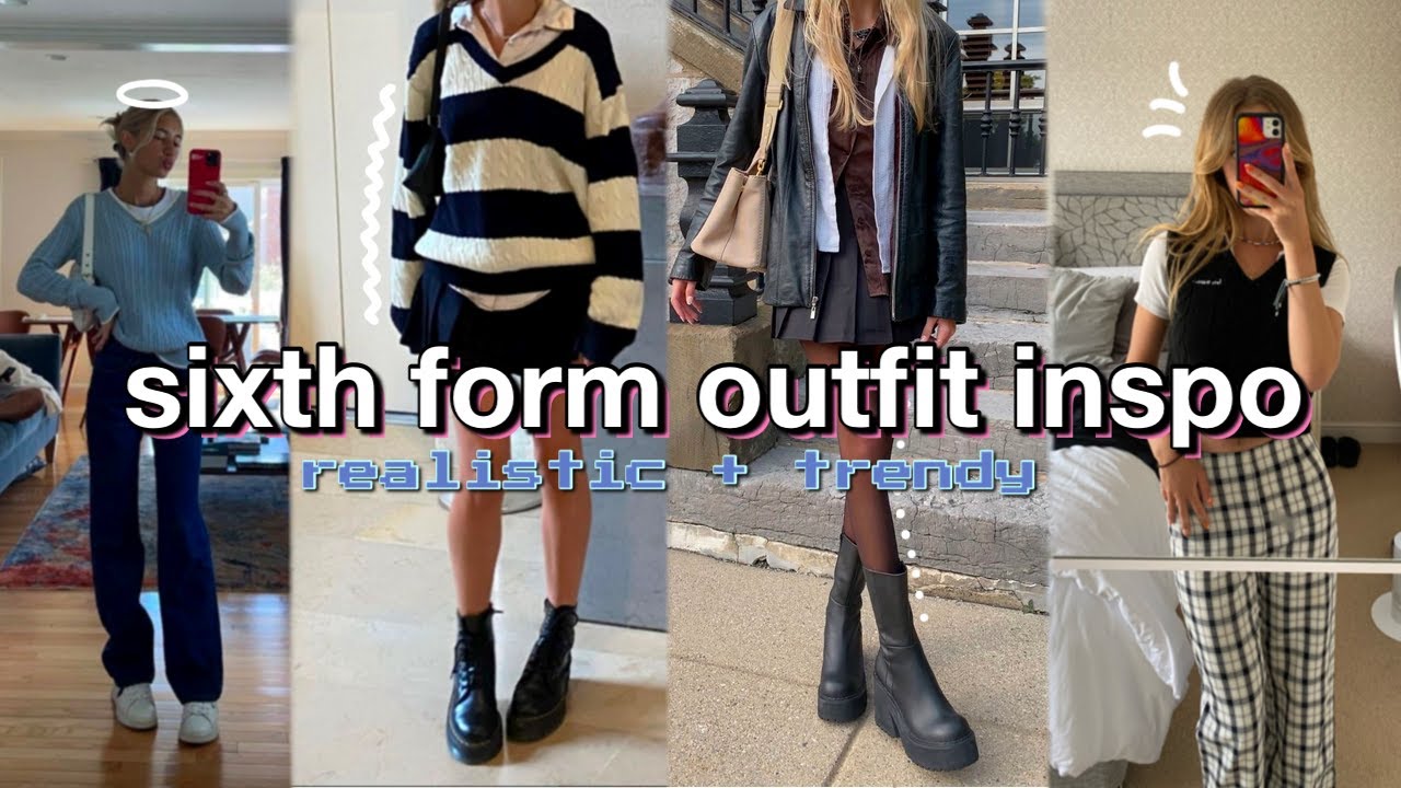 SIXTH FORM OUTFIT IDEAS *easy + from ur wardrobe!*
