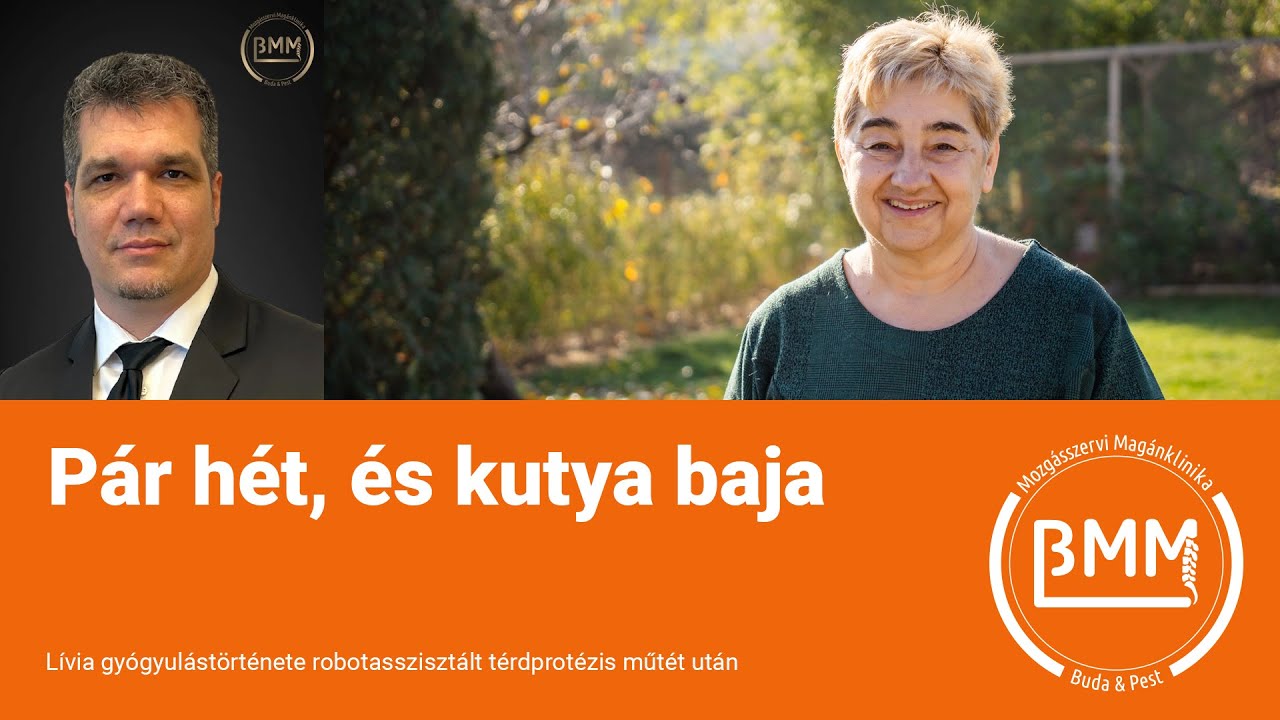 Élet robot-asszisztált térdprotézis műtét után