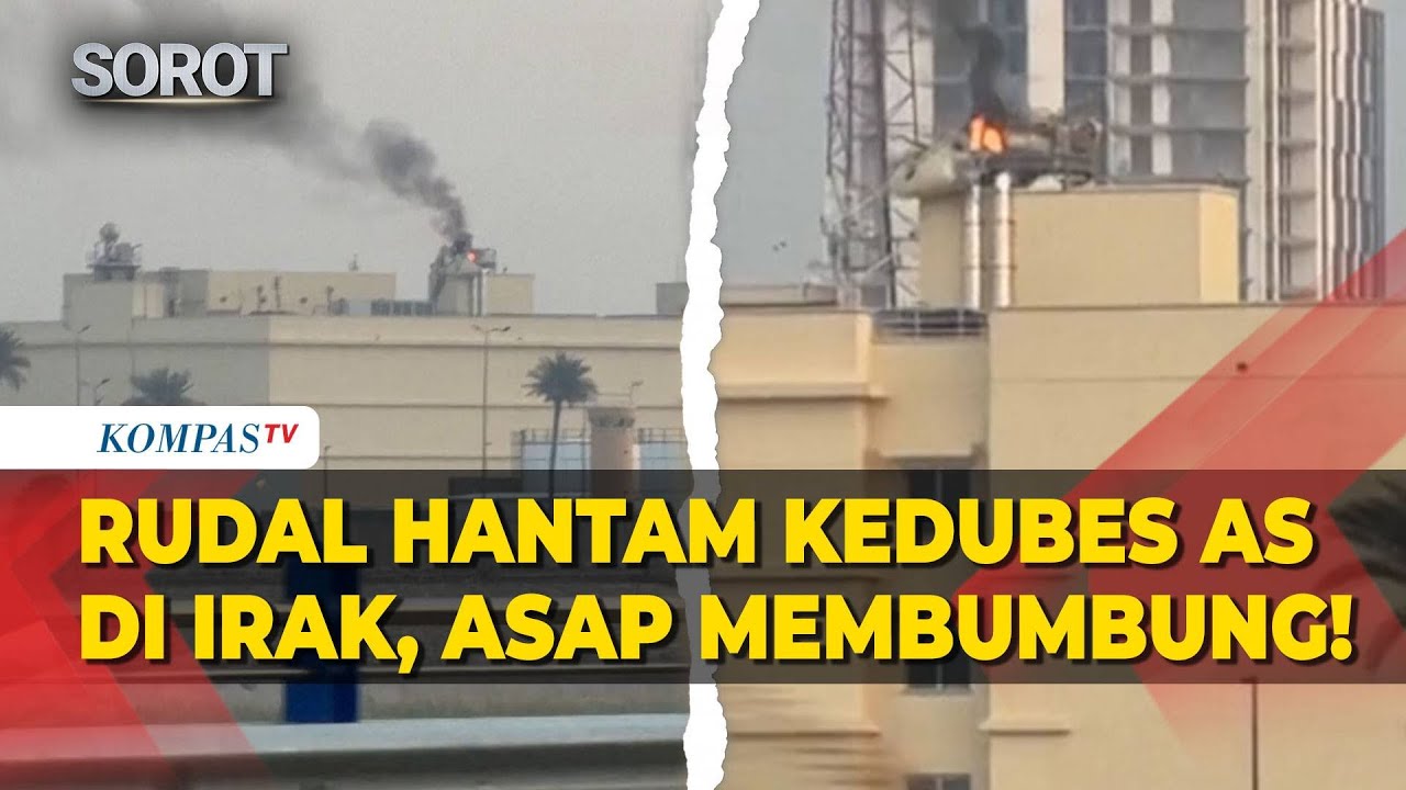 Rudal Hantam Kedubes AS di Irak saat Perang Iran VS AS-Israel Masuki Pekan Ketiga