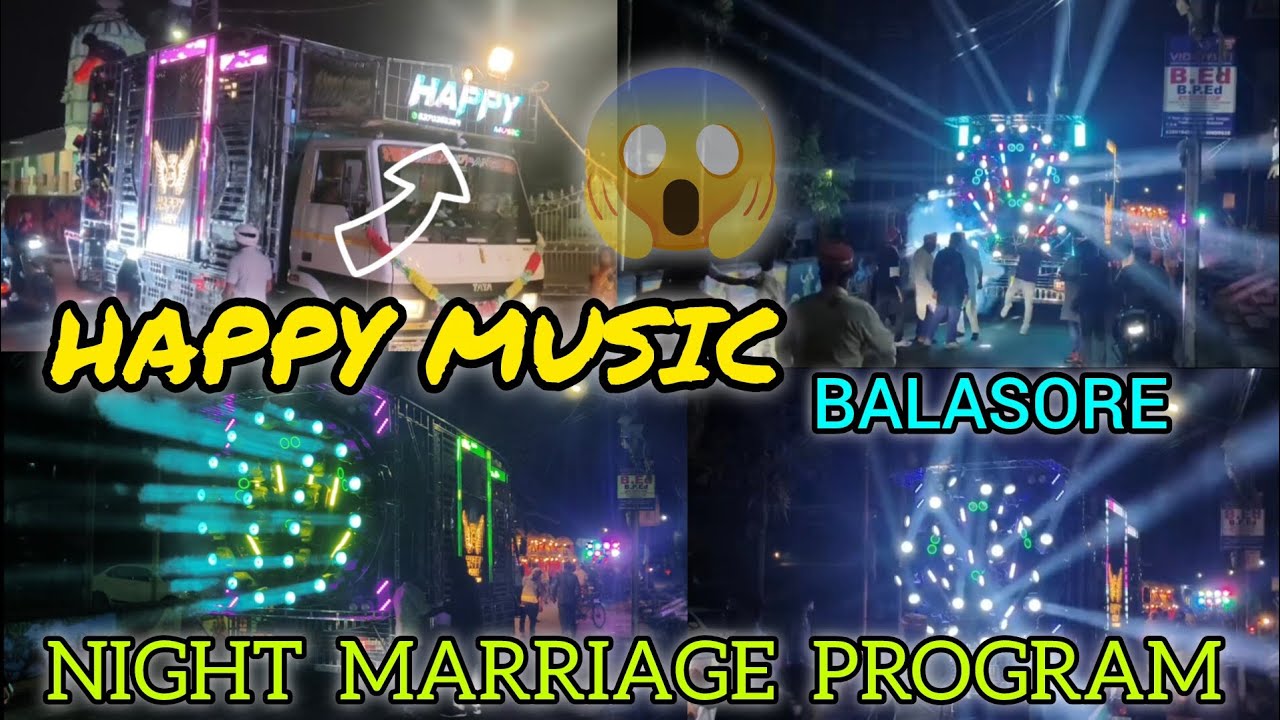 ବାଲେଶ୍ବର ମାର୍କେଟ ରେ କେମିତି ଚାଲିଛି 😱 HAPPY MUSIC ରେ ବାହାଘର PROGRAM 😍 ! APUN CREATION !