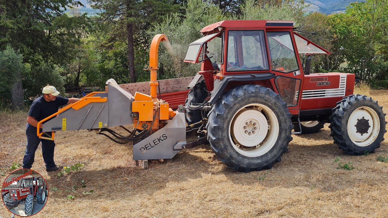 CIPPATURA OLD STYLE 2022 | FIAT 780 DTH + Cippatrice DELEKS - SAME CENTURION 75 | DI MARCO