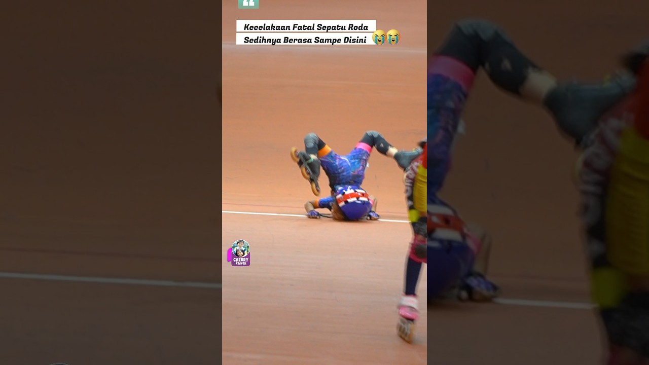 Dikit lagi juara, insiden fatal lomba sepatu roda 😭😭 #shorts #shortvideo #shortsviral #short #viral