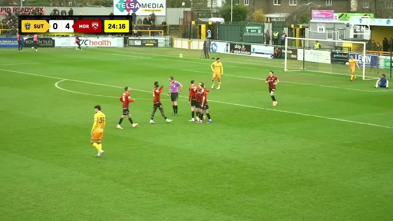 Match Highlights: Sutton United 0 - 5 Morecambe
