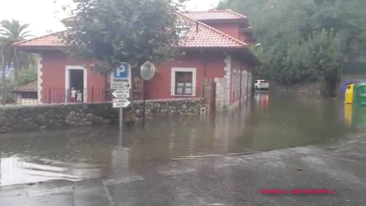 Inundaciones en Llanes 22 de septiembre del 2014