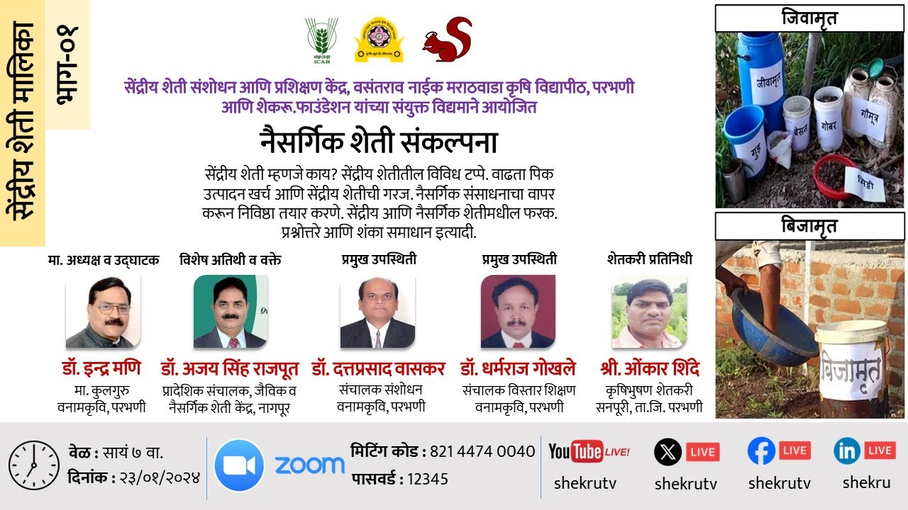 सेंद्रीय शेती मालिका | भाग-१ | नैसर्गिक शेती संकल्पना