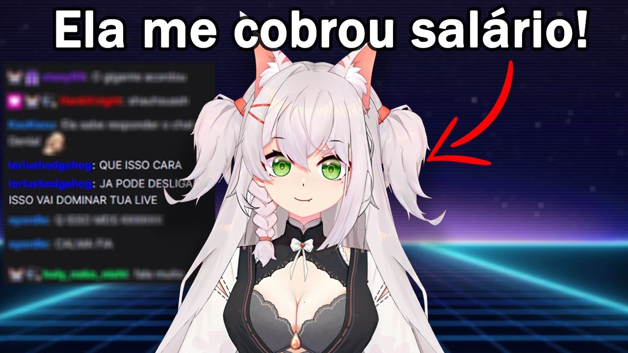 CRIEI UMA IA PRA TOMAR CONTA DA MINHA LIVE