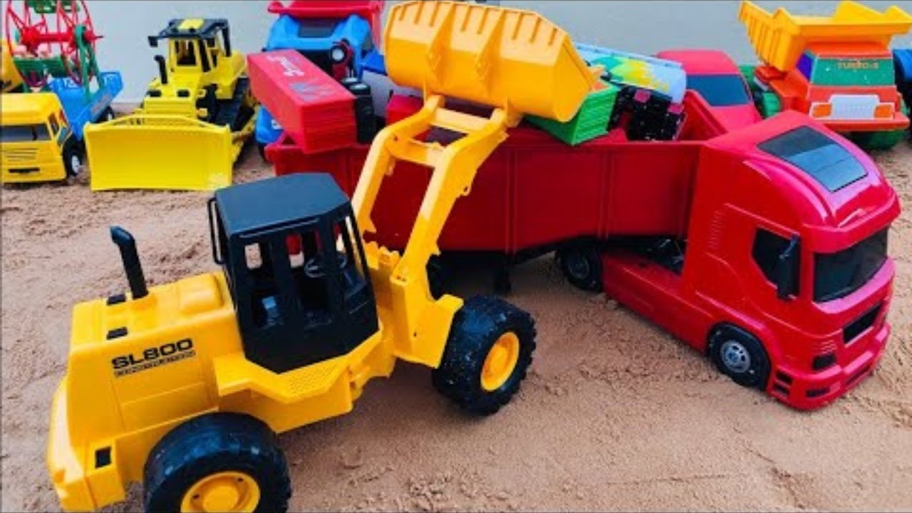 Construi uma garagem para meus caminhões